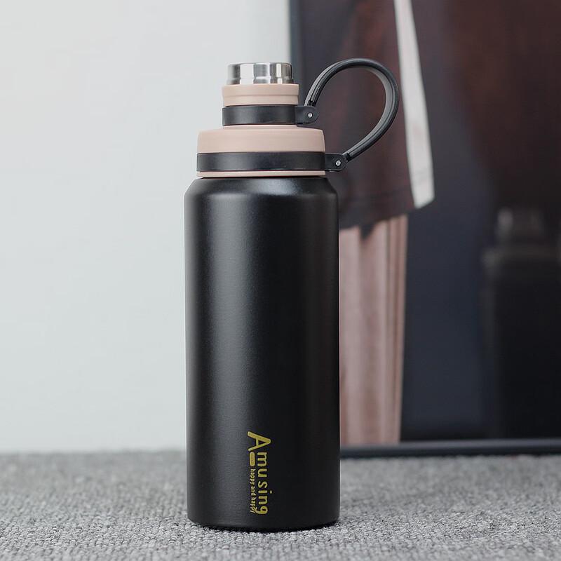 Портативная термобутылка для воды Shangqi с трубочкой