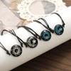 2Pcs/Set Personalized Luminous Sun Moon Bracelet For Lover Butterfly Rope Charm Friendship Party Jewelry Accessories Couple Gift
