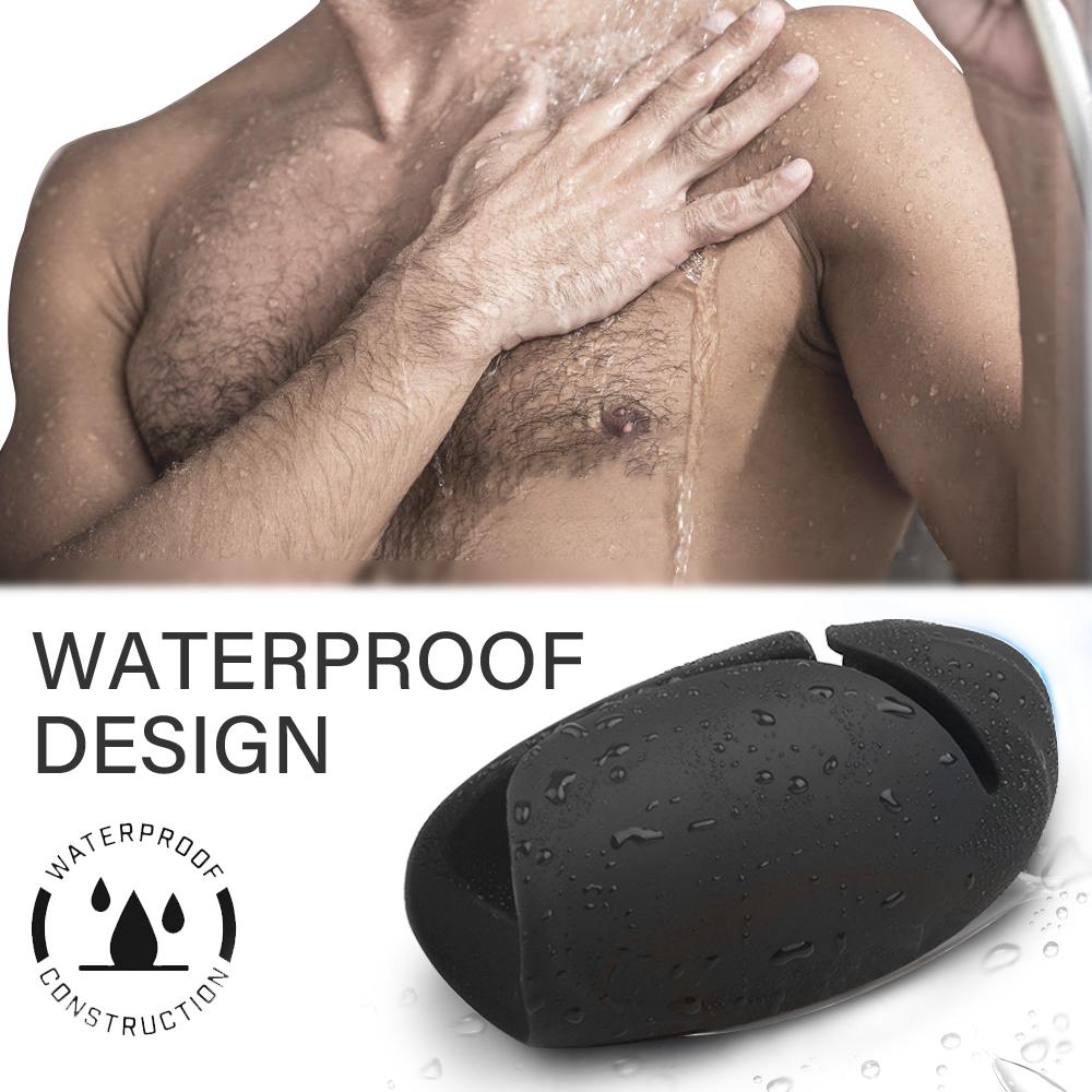 Automatyczny wibrator żołędzi męski Masturbator puchar trener penisa opóźnienie wytrysku USB Charge Penis Endurance Massager Sex zabawki dla mężczyzn