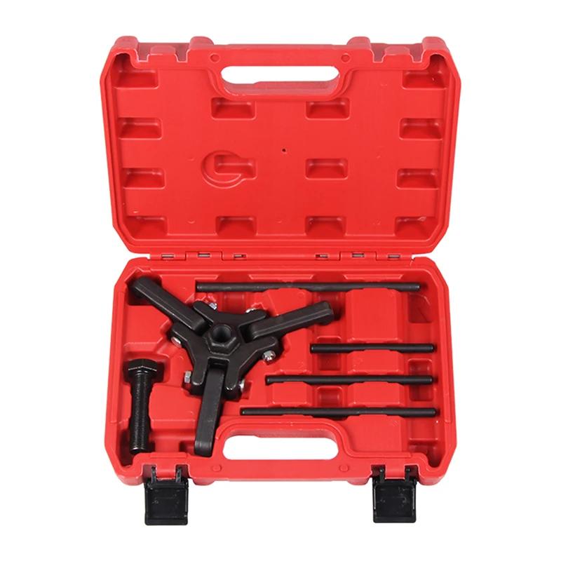 Harmonic Balancer Tool Crankshaft Pulley Puller Kit Three-jaw Belt Pulley Disassembly Tool for Chrysler