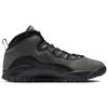 Air Jordan 10 Retro Shadow 2025 Men Sneakers Grey Charred-Grey True-Red HJ6779-001