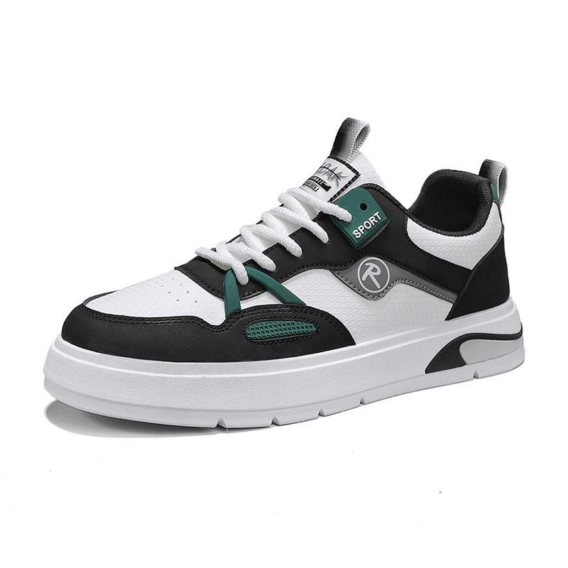 

Shoes men s new autumn and winter men s sports and leisure shoes board shoes youth Korean version color matching flat bottom low top trendy shoes 39