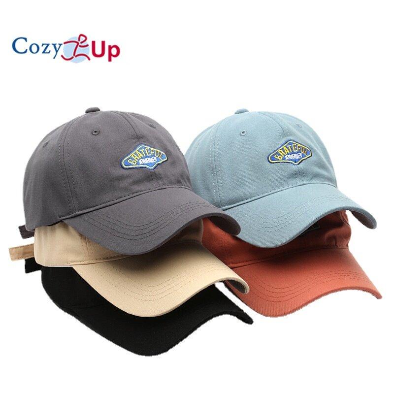 

Cozy Up Унисекс Бейсболка Мода Вышитый Повседневный Хлопок Хип-Хоп