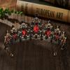 Hochzeit Haar Tiara Kristall Brautkrone Kopfschmuck Modisches Haarband Stirnband Haarschmuck Kopfschmuck Geschenk