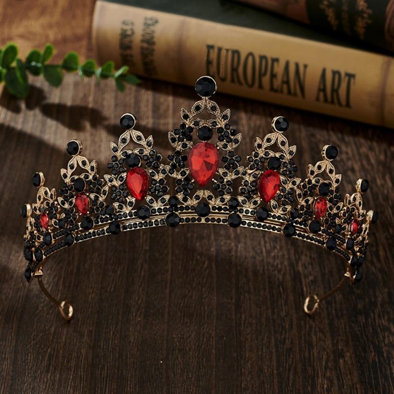 Hochzeit Haar Tiara Kristall Brautkrone Kopfschmuck Modisches Haarband Stirnband Haarschmuck Kopfschmuck Geschenk