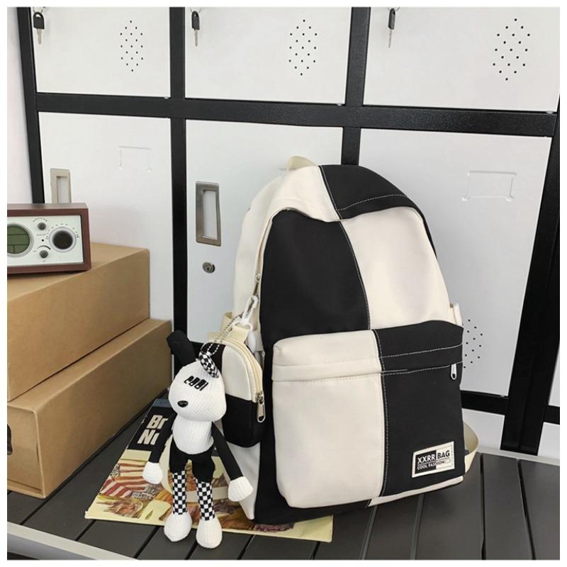 School Bag New High-value Niche Design Trendy and Cool Backpack Couple Light Travel Large-capacity Backpack Men
