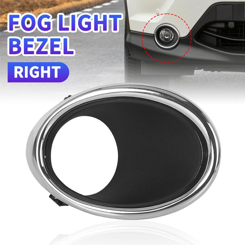 Car Front Fog Light Lamp Bezel Trim Cover For Nissan Qashqai J11 MK2 2014 2015 2016 2017 Fog Lamp Frame Cover Auto Accessories