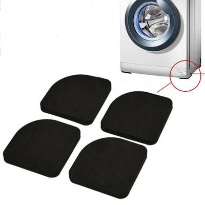 Lot de 4 patins anti-vibrations universels et silencieux pour lave-linge, sèche-linge, réfrigérateur, appareil électroménager