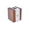 Acacia Wood Tissue Box Cover Eco-Friendly Decorative Holder Sturdy Construction Versatile Home Bathroom Office Storage Solution