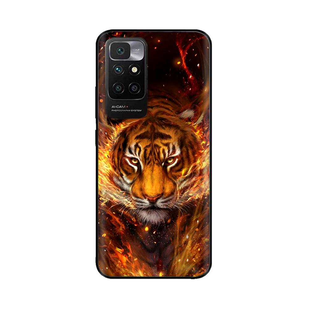 For Redmi10 Xiaomi Redmi 10 Case for Redmi 10 Prime Bumper 6.5 inch Soft TPU Silicone Cover For redmi10 Cases Marble Back Cover