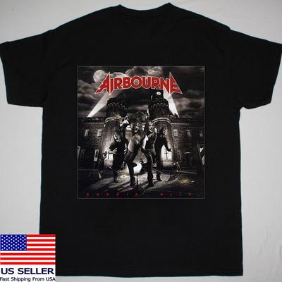 AIRBOURNE BAND Airbourne Dortmund BURNING WILD FULL SIZE S-5XL Unisex T-Shirt