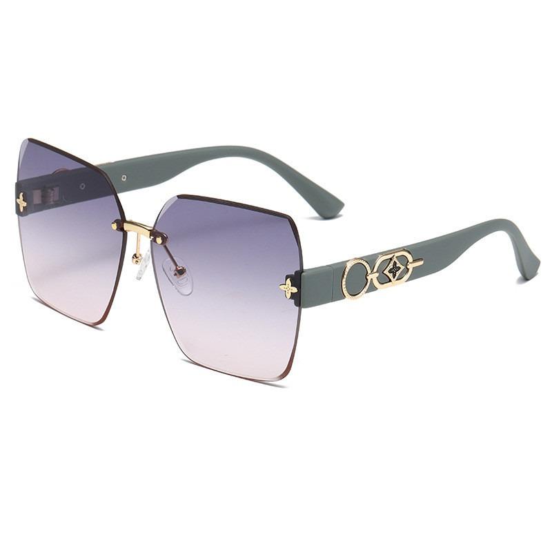 

Солнцезащитные очки Корейский стиль Модные солнцезащитные очки для женщин Мужские Женские Корейская мода Селебрити Уличная съемка Защита от ультрафиолета Тр