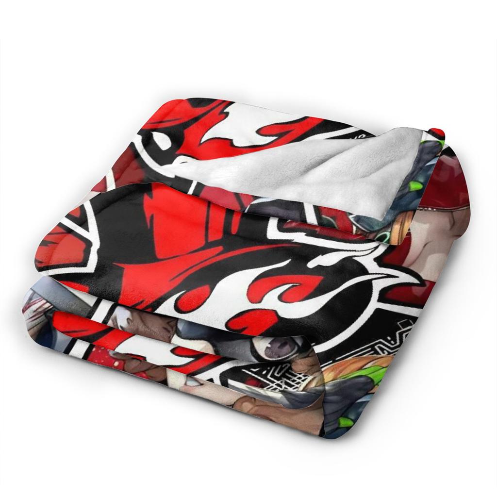 Anime P-Persona 5 Blanket Soft Street Trend Plush Throw Blanket For Outdoor Travel Flannel Bedspread Bed Cover