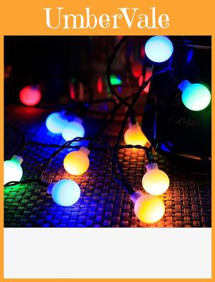 Decorate Your Outdoor Space With Waterproof Retro Bulb String Lights