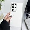 Suitable for Samsung S23ultra Metal Lens Ring Mobile Phone Case S23plus Oil-sprayed Skin Sensing S22 Solid Color Protective Case