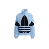 adidas Originals Sherpa Jacket Unisex Sky Blue HC0327