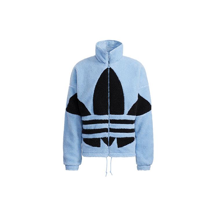 Флисовая куртка Adidas Originals унисекс небесно-голубая HC0327 S