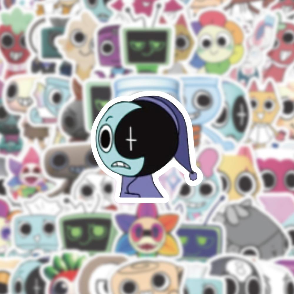 Stickers In The World Of Dandy (Dandy) Roblox Dandy's World Sticker Pack Stickers Set 60 Pcs