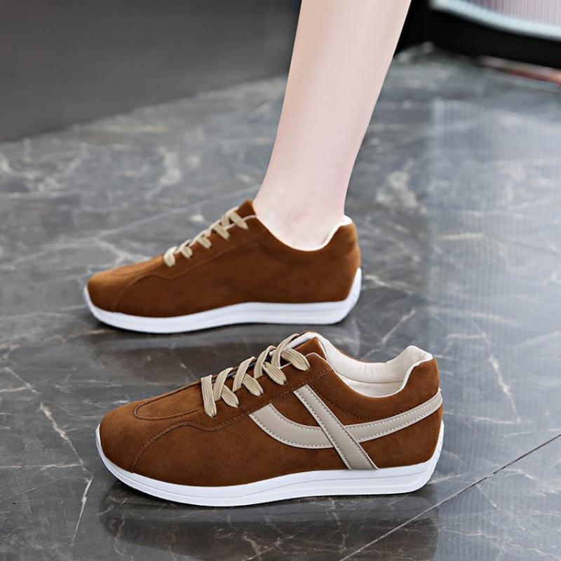 Frühling, Sommer, Herbst und Winter Damen Schuhe Damen Sneaker Weiße Schuhe Abriebfest, Bequem und Atmungsaktiv Forrest Gump Schuhe