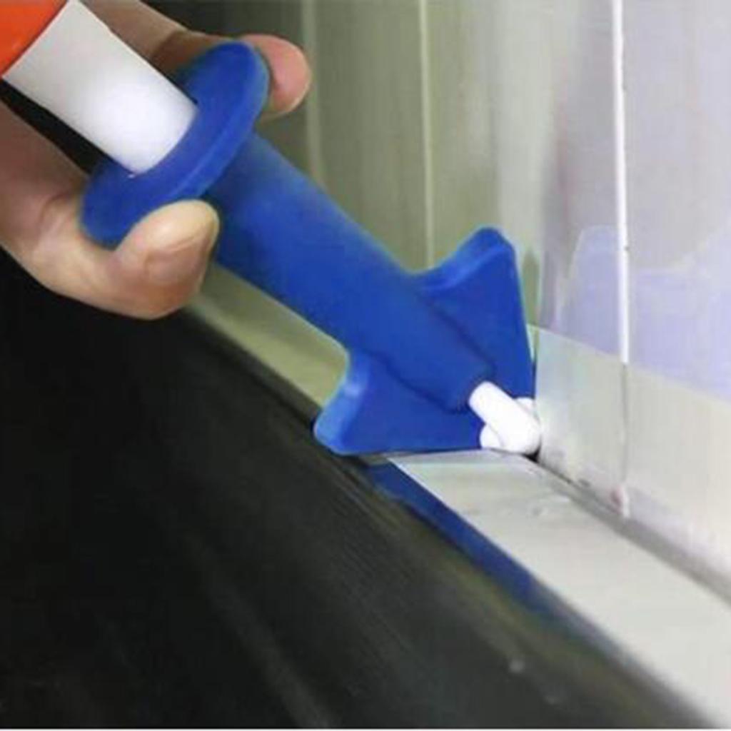 Caulk Nozzle Scraper Grout Kit Spatulas Set Hand Tools for Home