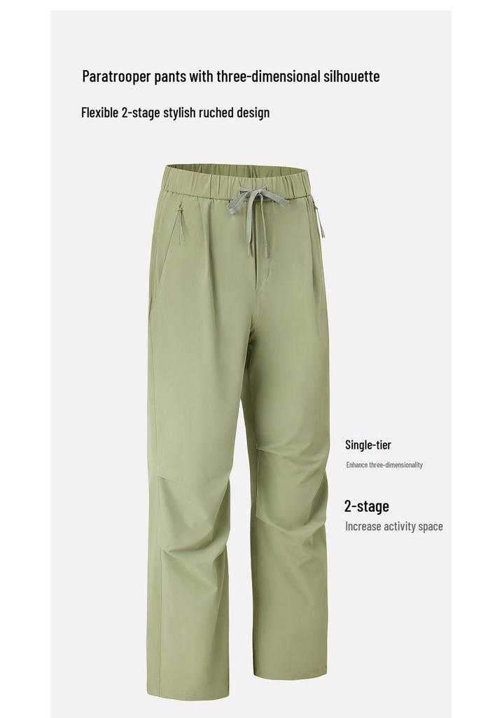 Unisex Quick-Dry Water-Repellent Outdoor Pants for Hiking and Mountaineering - New Spring/Summer Casual Straight-Leg Design.