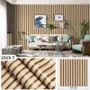 Self-Adhesive Imitation Wood Grain Wallpaper - Moisture-Proof Wall Decoration for Bedrooms