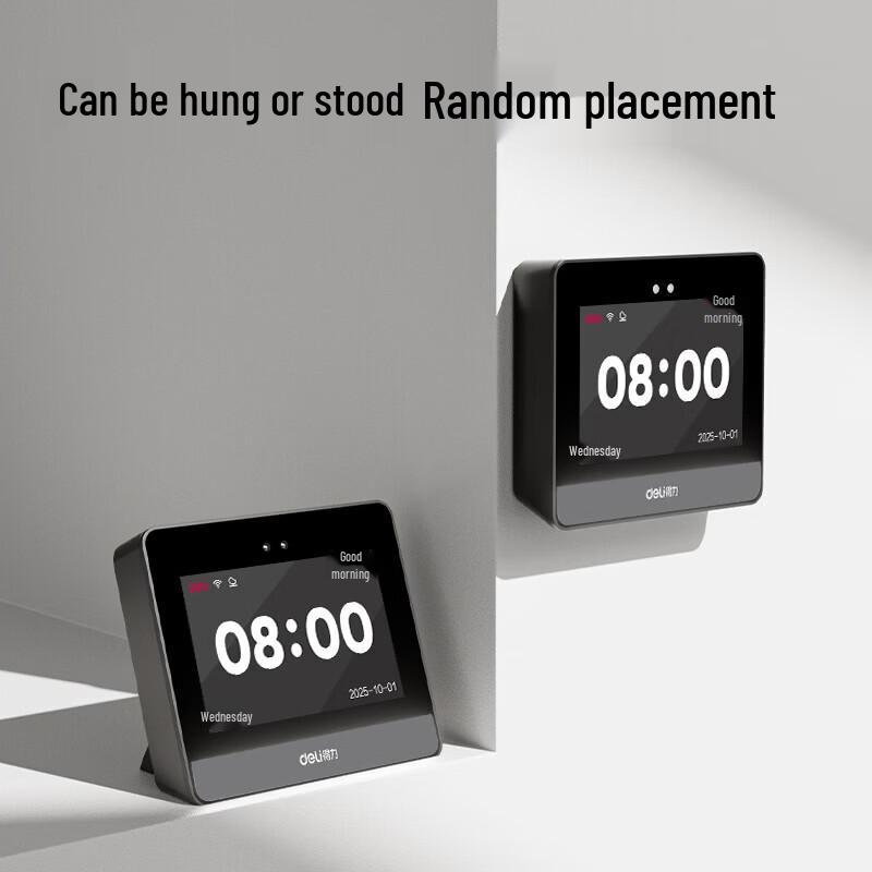 Deli DL-D6S Smart Face & Palm Vein Recognition Attendance System CN Plug (adapter Included)