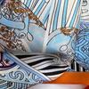 100% Silk Square Scarf Women'S Mulberry Silk Retro Japanese Scarf Spring And Autumn Yellow Silk Scarf Versatile Flight Attendant Small Scarf