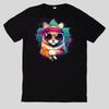 T-Shirt Aquarell Retro Coole Katzen
