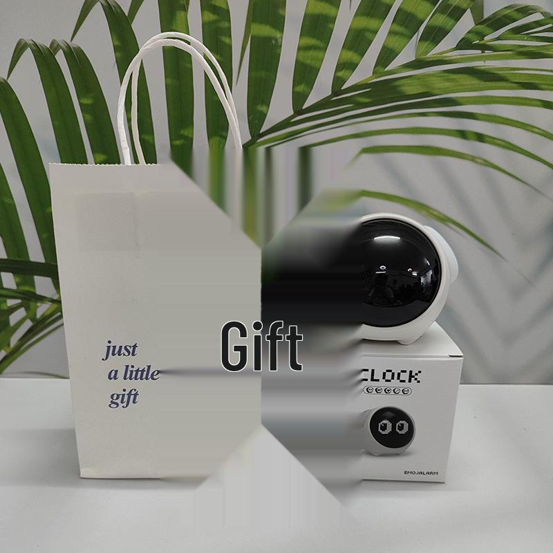 Children's LED Pixel Alarm Clock with Smart Night Light and Snooze Function for Students