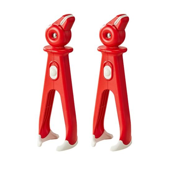 1/2 st Hälltång Uppgraderat Halkfritt Handtag Kökshållare Värmetålig Rostfritt Stål Mångsidig Tång Verktyg för Hantering av Köksredskap