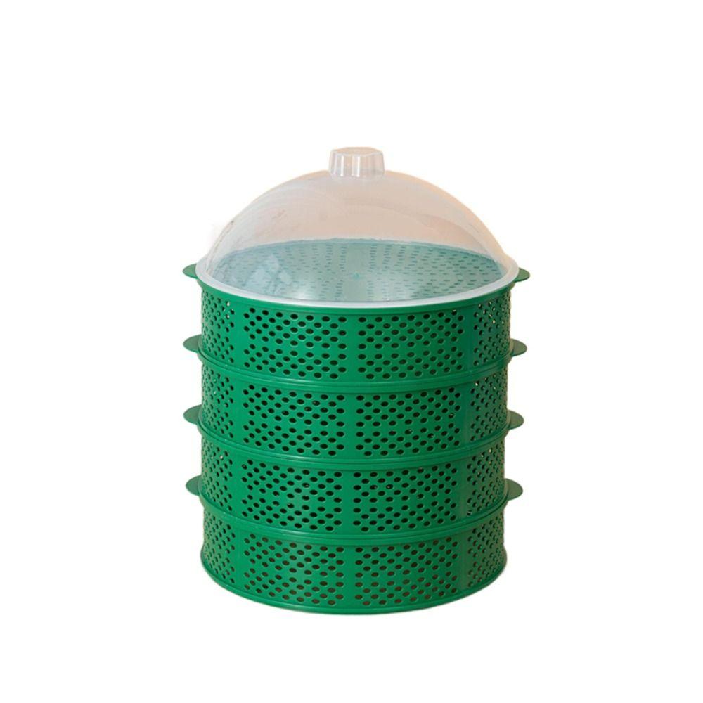 Plastic Dish Cover Stackable Food Protection Box Kitchen Tools Multilayer Vegetable Cover Summer