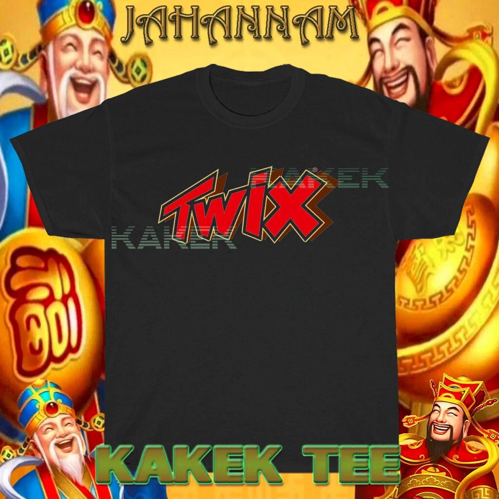 

Новая футболка Twix Логотип Американская футболка Смешная Размеры от S до 5XL 2XL