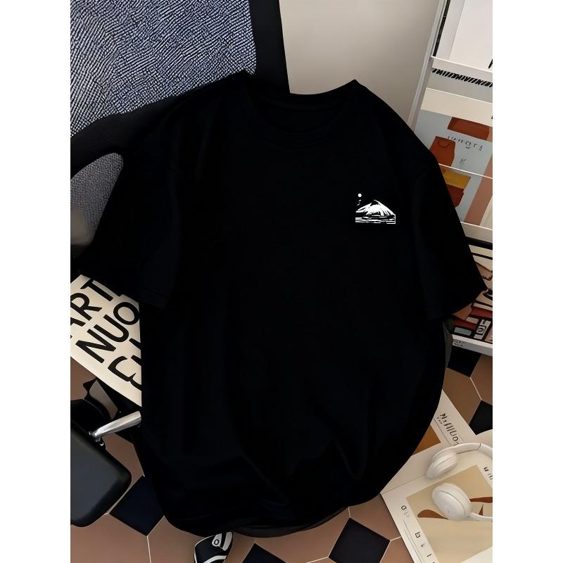 Men's Fashion T-Shirt New Summer Style, Round Neck, Relaxed Fit, Oversized, Cool, Casual