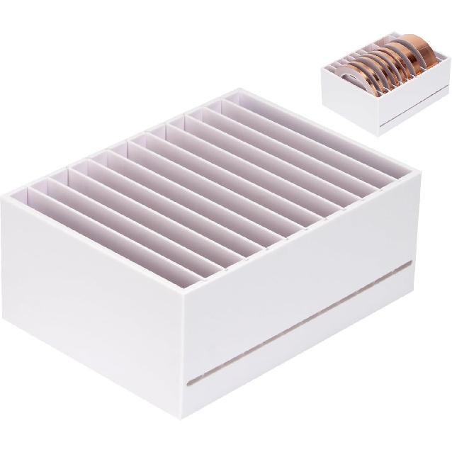 Copper Foil Dispenser, Arylic Stained Glass Copper Foil Tool Tape Copper Foil Tape Dispenser, Stained Glass Supplies Foil Dispenser for Stained Glass