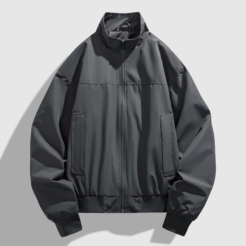 Męska kurtka pilotka z wysokiej półki 2025: Fajny, buntowniczy styl baseballowy na wiosnę/jesień