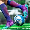 Boty na fotbal pro mládež Vysoce kvalitní ponožky na umělý trávník Outdoor Pánské dlouhé nehty Sportovní kopačky Velká velikost