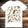 British Garden Birds T*ts Bird Nature Earth Universe T  Shirt 6056