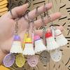 Mode Mini Bedeltje Badminton Racket Sleutelhanger Sleutelhouder Sleutelring Sleutelhangertje Badminton Hanger Sleutelring Voor Rugzakken En Sleutels