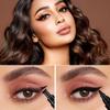 Doppelsiegel Eyeliner Wasserdicht Schnelltrocknend Einfach zu meistern Charm Eyeliner Fähigkeiten 2 Stück