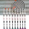 3Pcs Metal Tip Dart Set Professional Stainless Steel Dart with Aluminium Shafts Dart Flight Metal Tip Dart Enduring