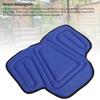 Horse Saddle Cushion Shock Absorbing Western Long Saddle Pad Horse Riding Seat Saddle Cushion Pad Equine Supplies Blue