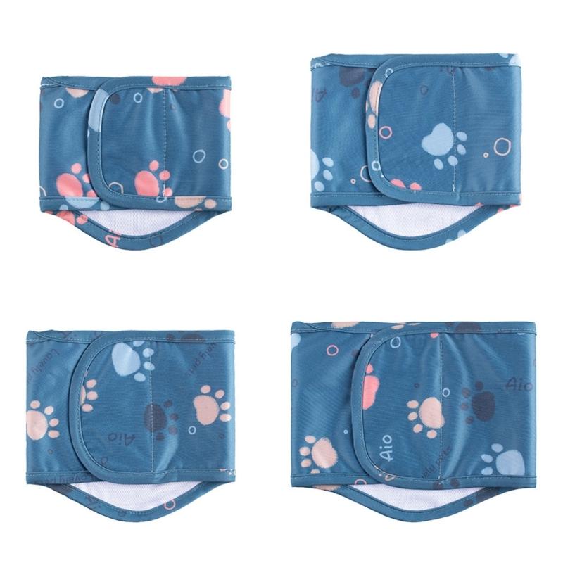 Reusable Male Dog Diapers With Removable Pad Permeable Male Dog Diapers for Home Travel or Outdoor Use