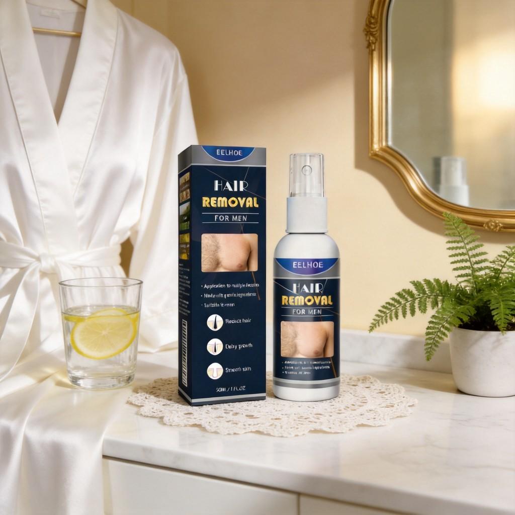 Spray Depilatorio Corporal Para Mujeres Niebla Depilatoria Suave de Acción Rápida Para Zonas Sensibles