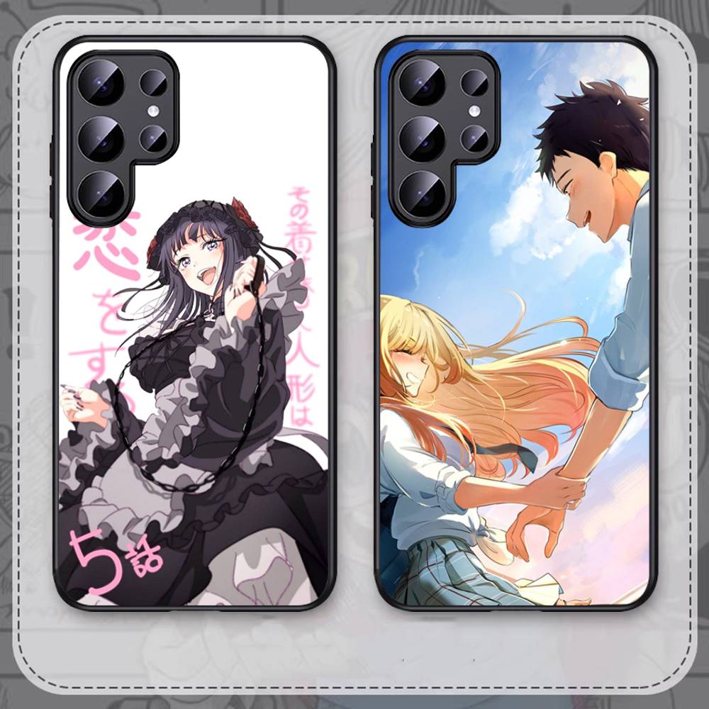 Anime My Dress Up Darling Phone Case For Samsung S 24 Fe 25 Ultra Plus 20 Lite 21 30 22 23 24 22 Ultra 5G Fundas