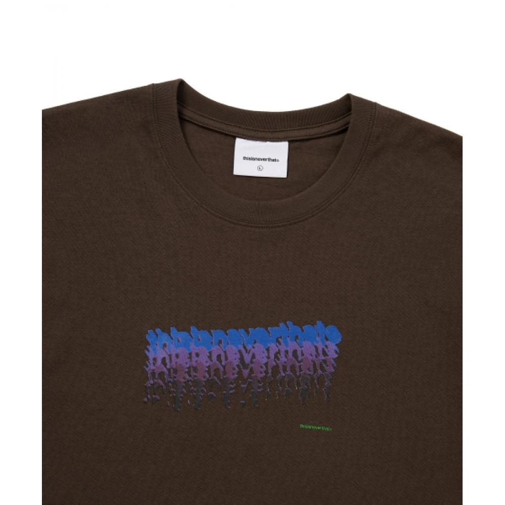 Thisisneverthat Ambiguous Logo Tee Dark Chocolate