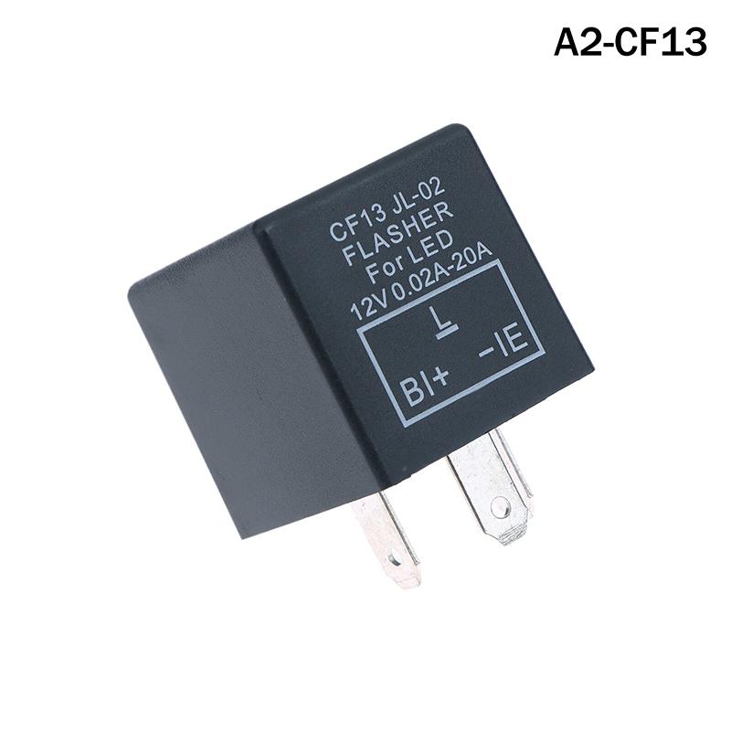 CF13KT CF13 CF14 Universell 3 Pins 12V 0,02A-20A Einstellbarer LED Blinkgeber für Blinker Motorradschalter