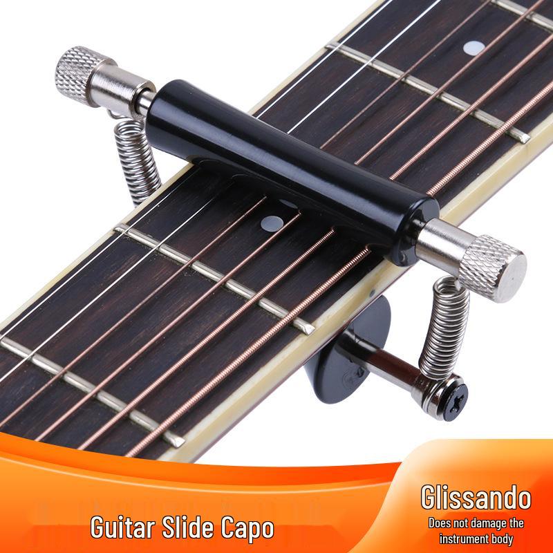 Bakelite Acoustic & Electric Guitar Rolling Capo Transposer Clip