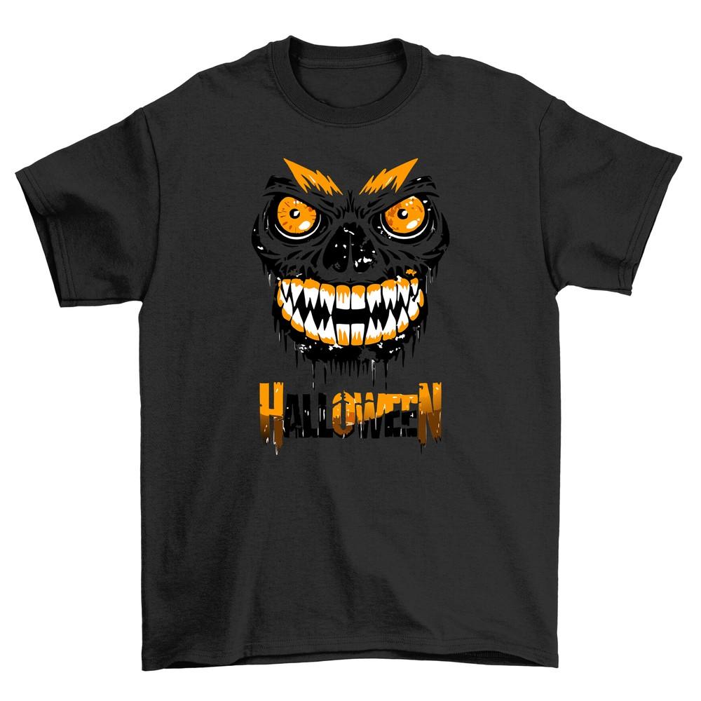 

Halloween_228 Spooky Skull and Crossbones T-shirt - Funny and Frightening! Unise 4XL