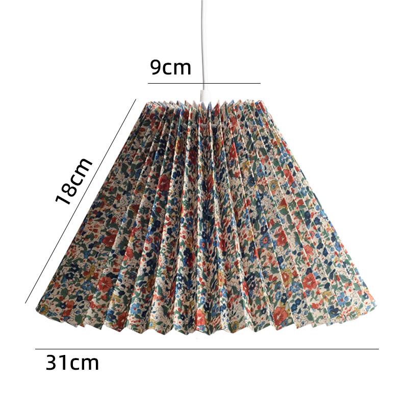 Nordic Origami Pendant Lights Lampshade Replacement Lamp Cover Downward Bulb Design Hanging Lamp Dining Room Kitchen Home Decor
